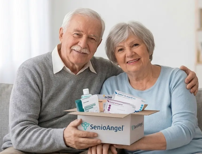SenioAngel Box - Kostenlose Pflegehilfsmittel für Zuhause